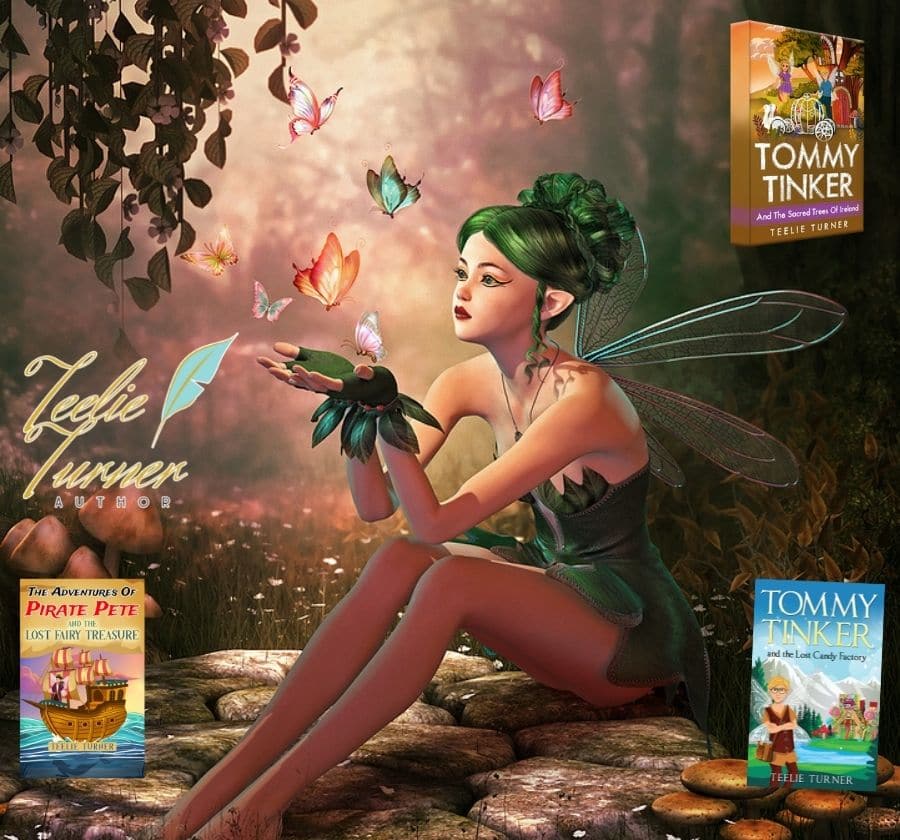 Whimsical fairy book series for children by Teelie Turne