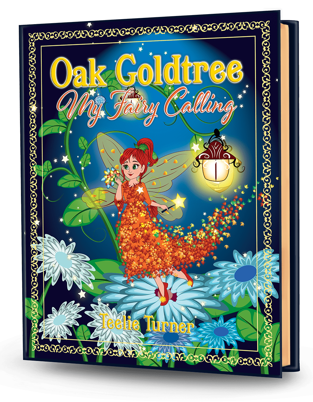 Cover of Oak Goldtree: My Fairy Calling, a oak goldtree fairy adventure ebook featuring a young fairy discovering his magical destiny.