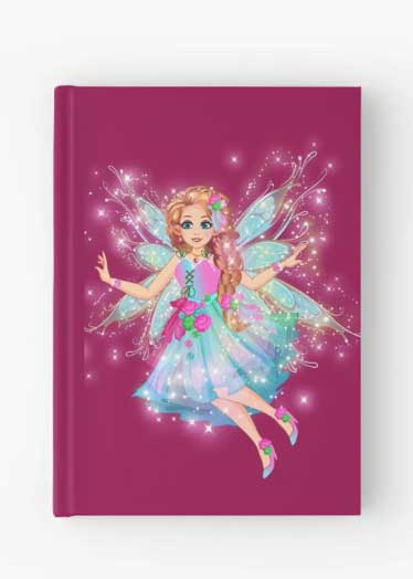 Felicia-The-Magical-Fairy-Book-Club-Fairy-In-Passionate-Pink-Journal
