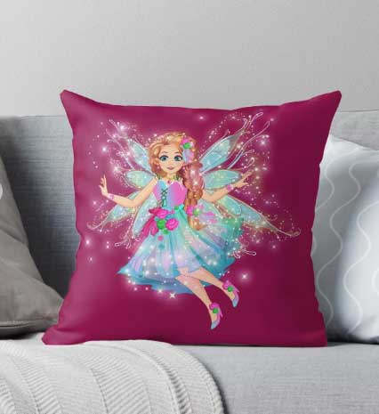Felicia-The-Magical-Fairy-Book-Club-Fairy-In-Passionate-Pink-Pillow