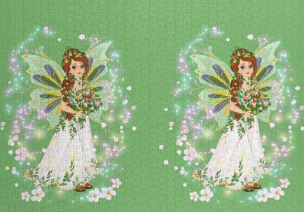 A-Beautiful-Forest-Wedding-Fairy-Bride™-Jigsaw-Puzzle