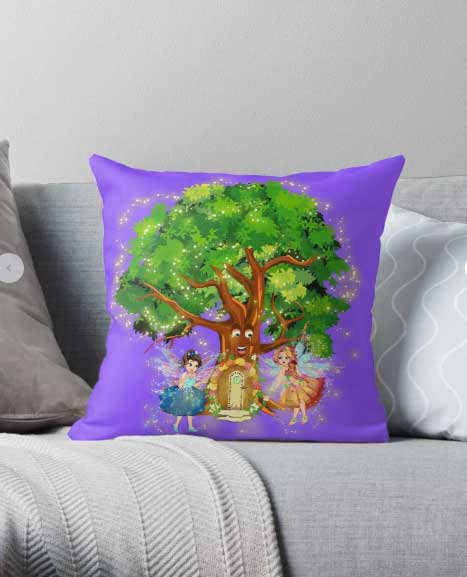 Iaada-and-Felicia-With-The-Magical-Talking-Tree-Pillow