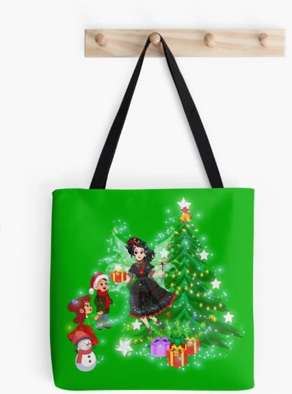 Where-Holiday-Dreams-and-Magical-Treasures-Come-to-Life!-Tote-Bag