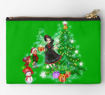 Where-Holiday-Dreams-and-Magical-Treasures-Come-to-Life-Zipper-Pouch
