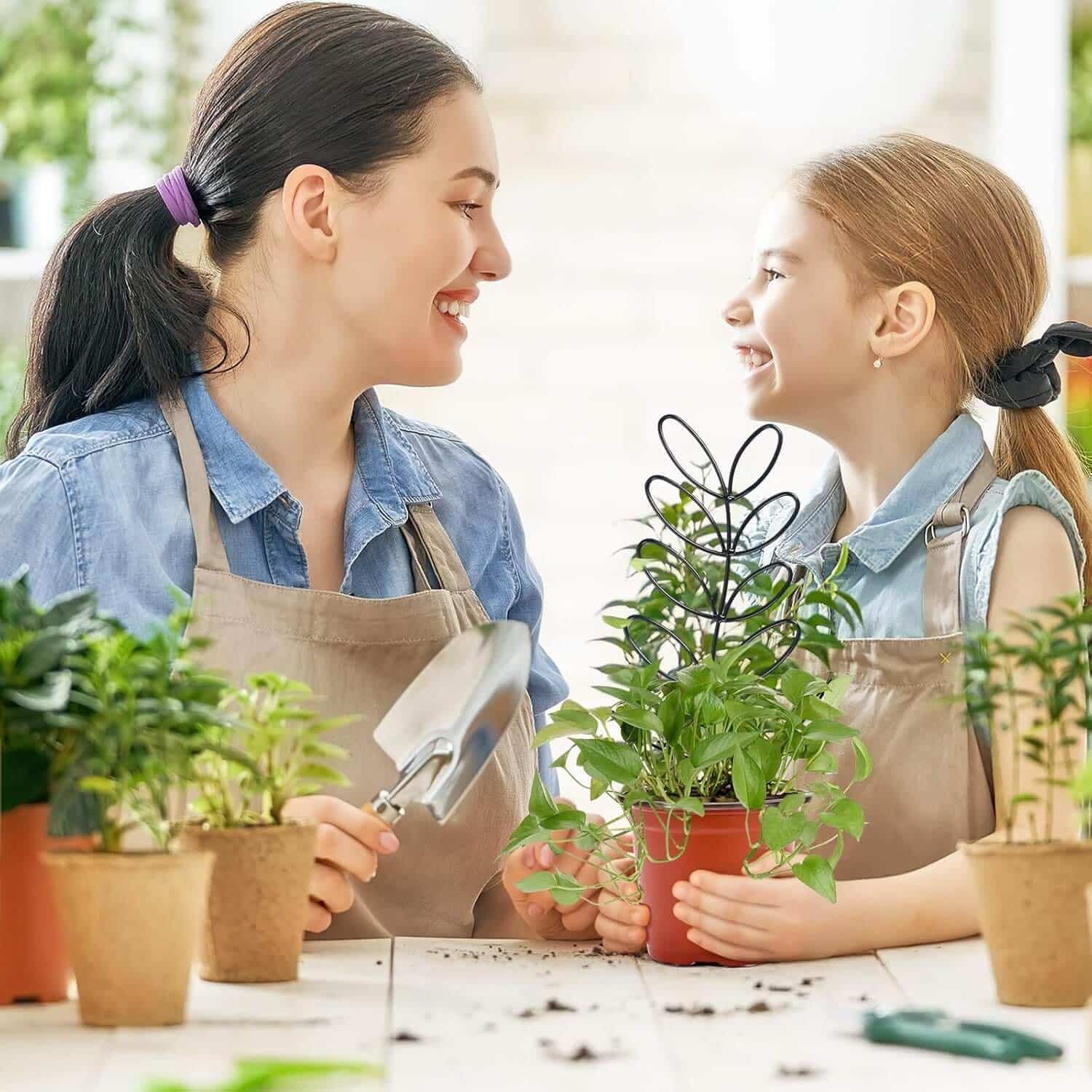Fun Leaf Shaped Trellis