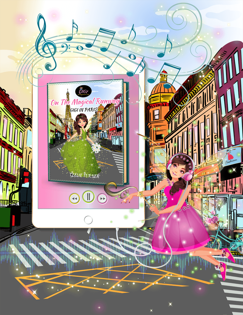 On the magic runaway audiobook illustration