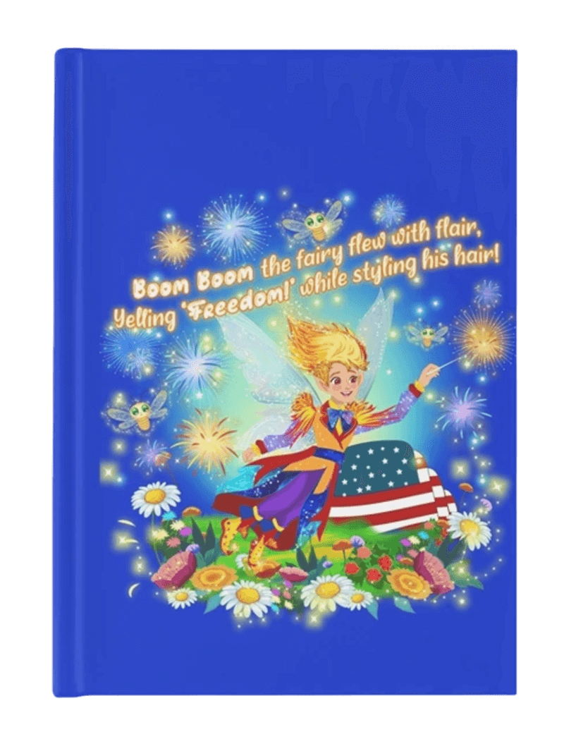 Boom Boom the Fairy Flew with Flair – A Patriotic Sparkle in the Air! Journal