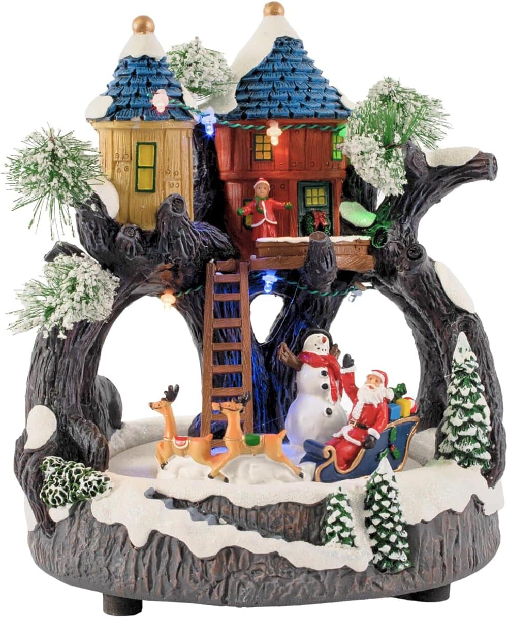 enchanted christmas tree housea