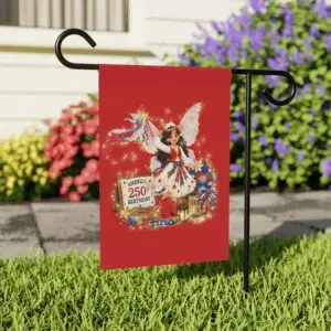 [Tessa] Garden & House Banner – Tessa the Lone Star Fairy™ | America 250 Celebration by Teelie Turner