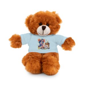 [PP]Plush Bear Assorted Animals with Printed Tee —Patriotic Patsy's Celebration List™