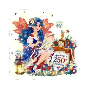 [PP] Vinyl Kiss-Cut Sticker — Patriotic Patsy's Celebration List™