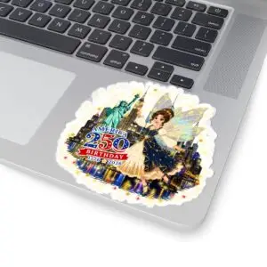[SS] Kiss-Cut Stickers – Stella Sparkleglow™ | America 250 Celebration by Teelie Turner