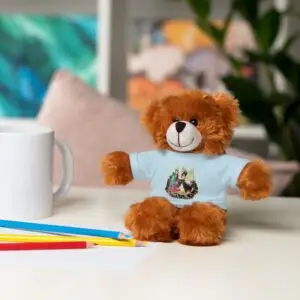 [SS] Stuffed Animal Tee – Stella Sparkleglow™ | America 250 Celebration by Teelie Turner