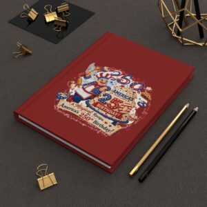 [BTB] Hardcover Journal – Bubba the Baker™ | America 250 Celebration by Teelie Turner