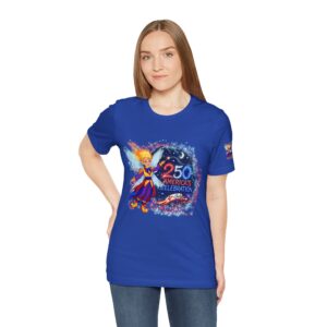 [BBS] Unisex Jersey Short Sleeve Tee – Boom Boom Star™ | America 250 Celebration by Teelie Turner