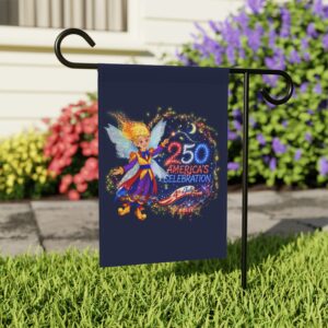 [BBS] 4th of July Garden Flag — "250 America's Celebration" Fairy Banner