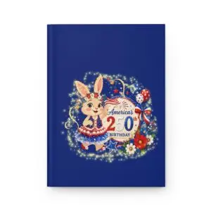 America’s 250th Birthday Bunny Hardcover Journal