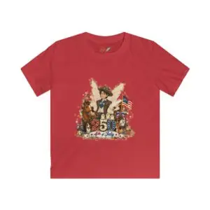[RS] Kids Softstyle Tee – Rowan Skyridge™ | America 250 Celebration by Teelie Turner