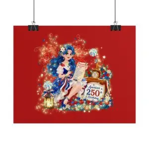 [PP] Rolled Poster — Patriotic Patsy's Celebration List™