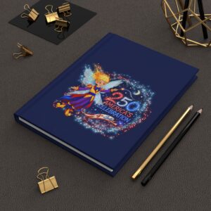 [BBS] Hardcover Journal – Boom Boom Star™ | America 250 Celebration by Teelie Turner
