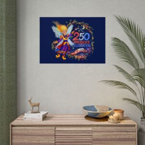 [BBS] Rolled Poster – Boom Boom Star™ | America 250 Celebration by Teelie Turner