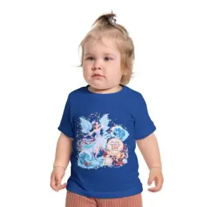 [MS] Baby Short Sleeve Tee – Marina Seashellmist™ | America 250 Celebration by Teelie Turner