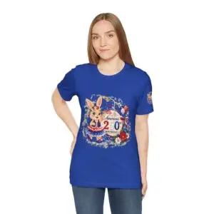 [PS] Unisex Jersey Short Sleeve Tee – PetalSpark's Birthday Celebration™ | America 250 Celebration by Teelie Turner