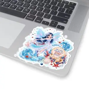 [MS] Kiss-Cut Stickers – Marina Seashellmist™ | America 250 Celebration by Teelie Turner