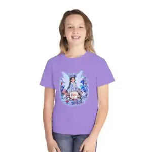 [CS] Youth Midweight Tee – Crystal Snowglimmer™ | America 250 Celebration by Teelie Turner