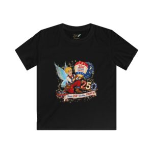 [TTF] Kids Softstyle Tee – Tobie Tinker™ | America 250 Celebration by Teelie Turner