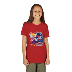 [ BBS ]  Youth Short Sleeve Tee – Boom Boom Star™ | America 250 Celebration by Teelie Turner