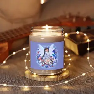 [CS] Scented Soy Candle – Crystal Snowglimmer™ | America 250 Celebration by Teelie Turner