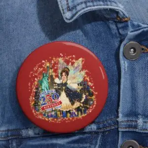 [SS] Custom Pin Buttons – Stella Sparkleglow™ | America 250 Celebration by Teelie Turner