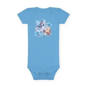 [MS] Baby Onesie® – Marina Seashellmist™ | America 250 Celebration by Teelie Turner