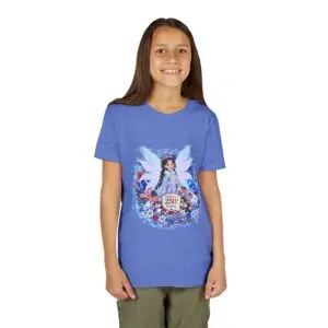 [CS] Youth Short Sleeve Tee – Crystal Snowglimmer™ | America 250 Celebration by Teelie Turner