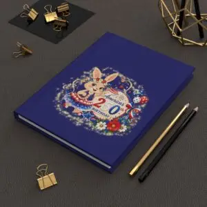 [PS] Hardcover Journal (A5) – PetalSpark's Birthday Celebration™ | America 250 Celebration by Teelie Turner