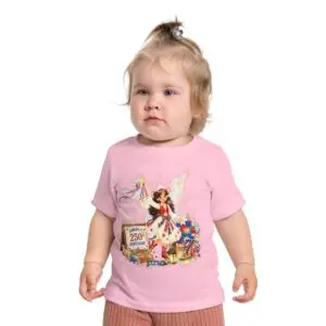 [Tessa] Baby Short Sleeve Tee – Tessa the Lone Star Fairy™ | America 250 Celebration by Teelie Turner