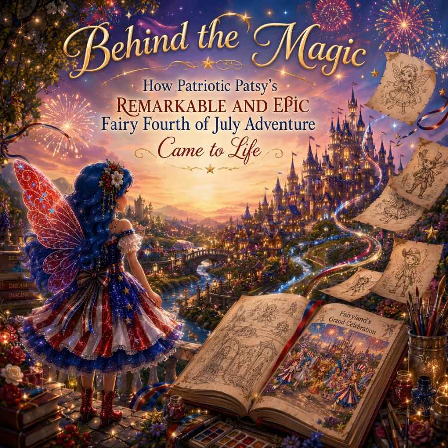Behind the Magic of Patriotic Patsy's Remarkable and Epic Fairy Fourth of July Adventure as Fairyland comes to life for America's 250th Birthday celebration.