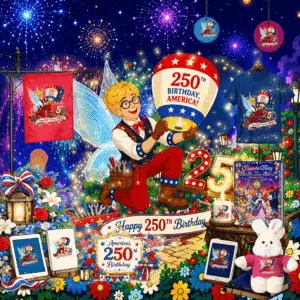 Tobie Tinker™ | America 250 Celebration by Teelie Turner