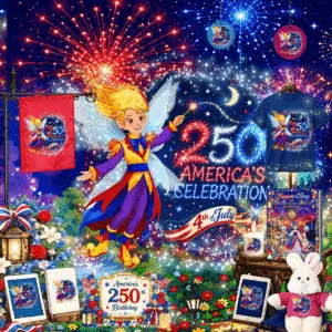 Boom Boom Star™ | America 250 Celebration by Teelie Turner