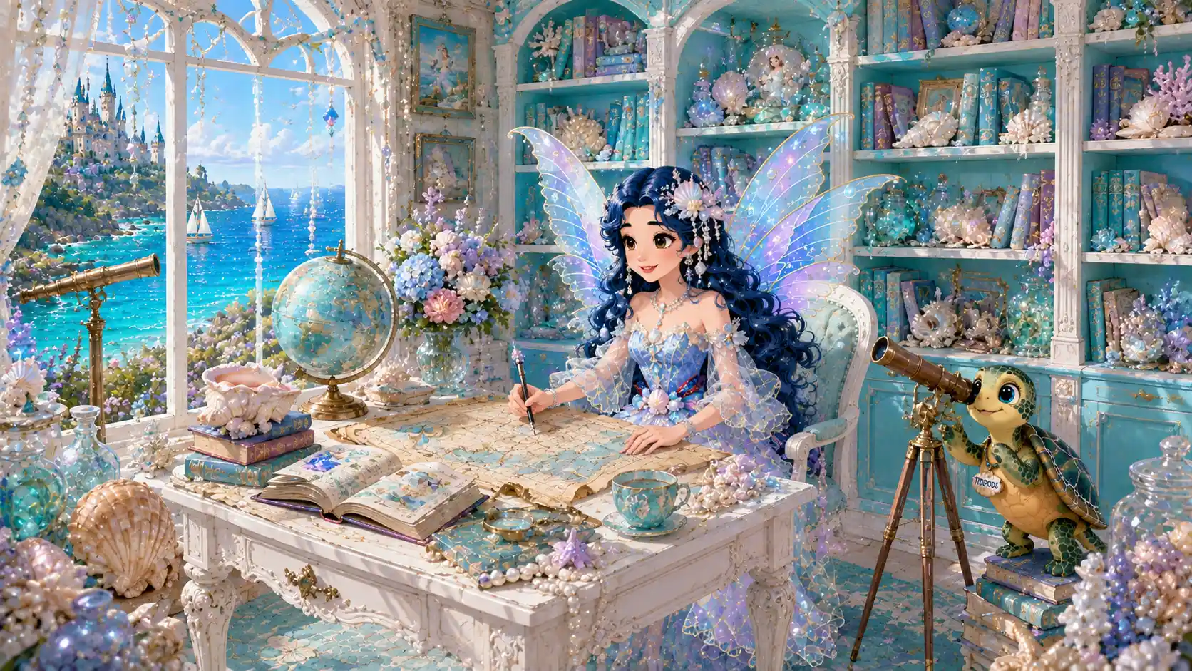 MARINA'S OCEAN LIBRARY