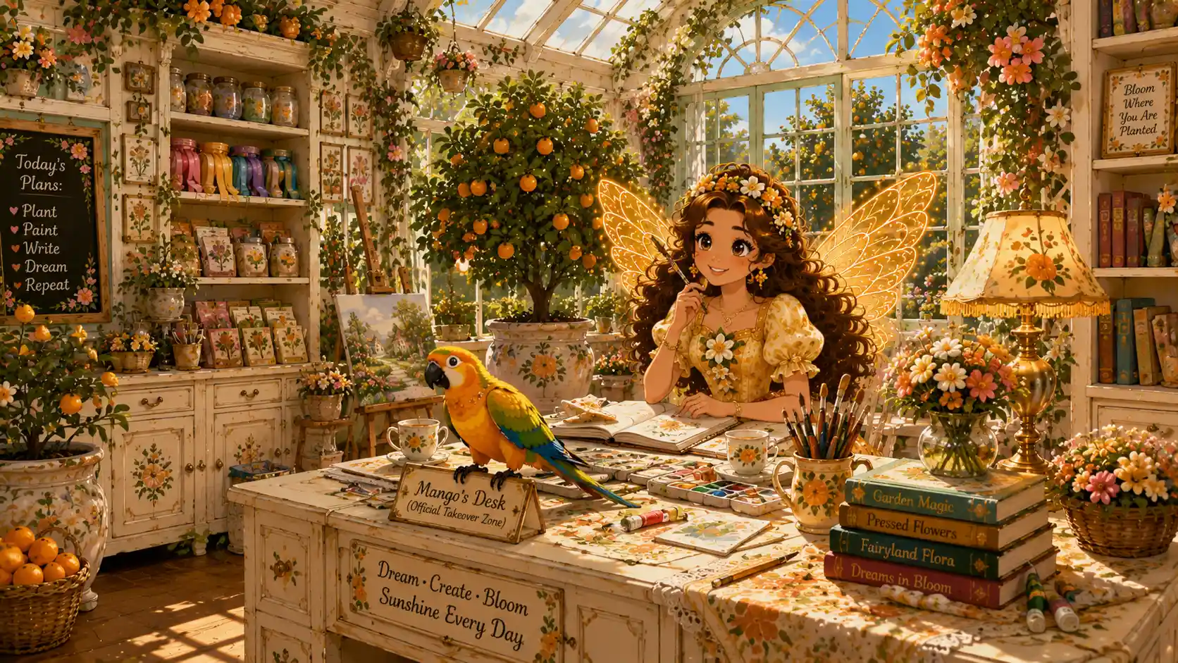 Sunny Citrusblossom's bright and magical Sunshine Room