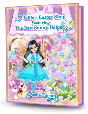 Hallie's Easter Shop Featuring The Best Bunny Helpers