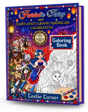 Patriotic Patsy and Fairyland’s Grand American Celebration: A Commemorative Coloring Book Celebrating America’s 250th Birthday ~ Coloring Page